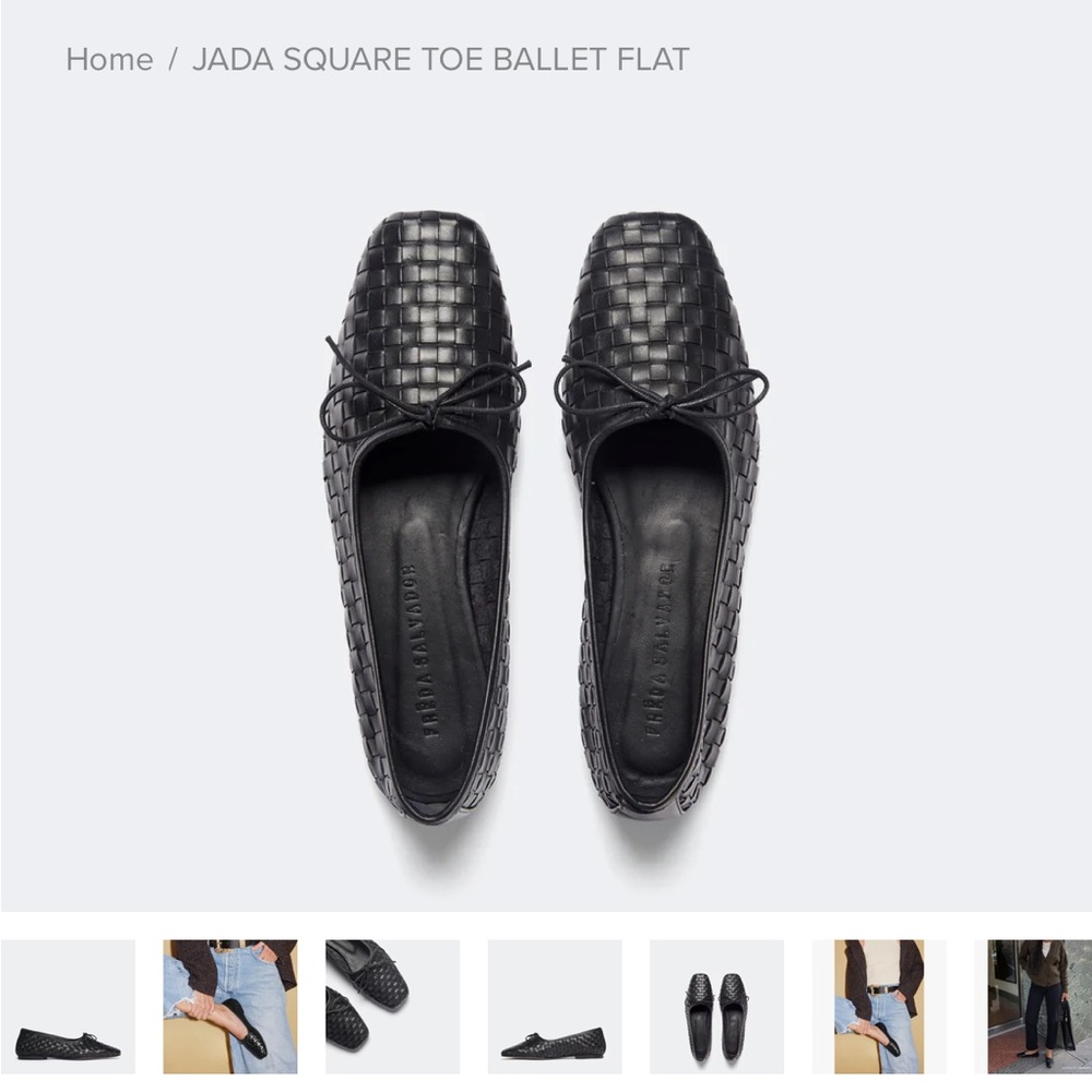 Freda Salvador Jada Square Toe Ballet Flat - Picture 2 of 11